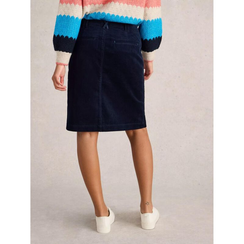 White Stuff Melody Organic Cord Skirt image number 1